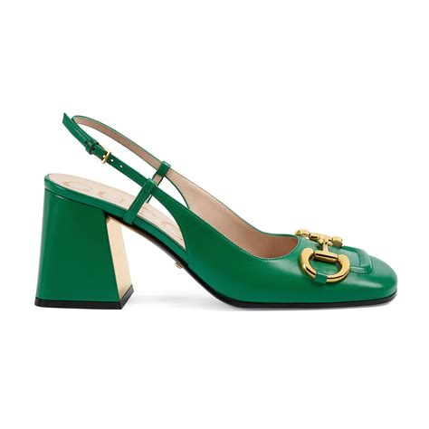 gucci sling back heel